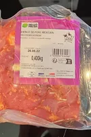Émincé de porc mexicain