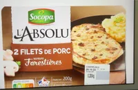 Filets de porc marinés saveurs forestières