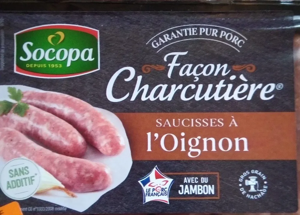 Saucisses à l'oignon
