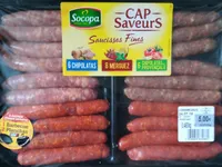 Saucisses fines