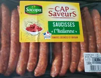 Saucisse à l'italienne cap saveurs
