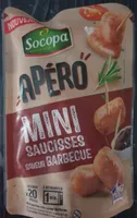 Mini saucisses saveur barbecue