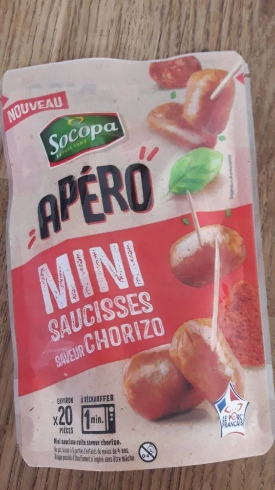 Apéro mini saucisse saveur chorizo