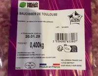 Saucisse de Toulouse