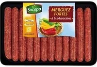 Merguez forte a la Marocaine SOCOPA, 12 pieces
