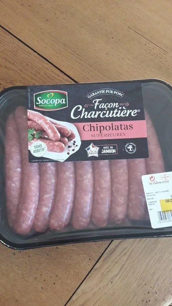 Chipolatas supérieures Façon Charcutières
