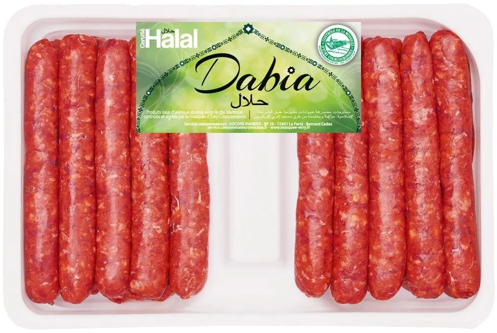 Merguez pur boeuf halal