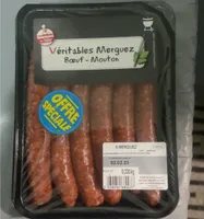 Véritables Merguez Boeuf Mouton