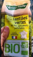 Lentilles vertes