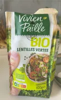 Lentilles vertes bio
