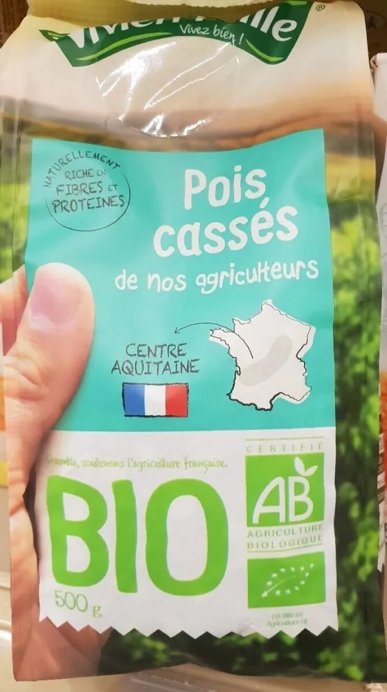 Pois cassés de nos agriculteurs