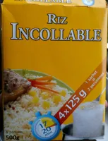 Riz incollable