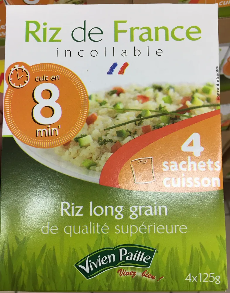 Riz de France incollable