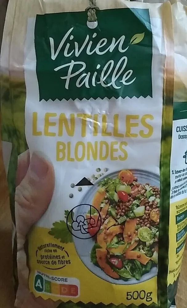 Lentilles blondes