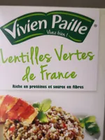 Lentilles Vertes De France V.paille 500g, 3 Paquets