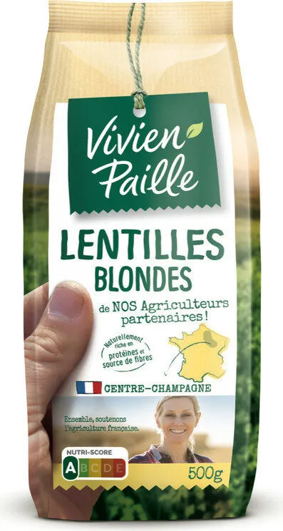 Lentilles blondes de nos Agriculteurs