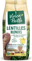 Lentilles blondes de nos Agriculteurs