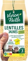 Lentilles jaunes