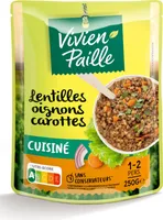 Lentilles oignons carottes
