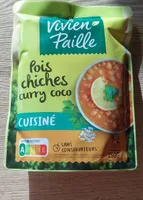 Pois chiches curry coco