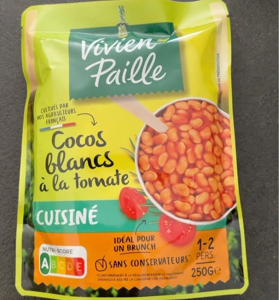 Cocos blancs à la tomate
