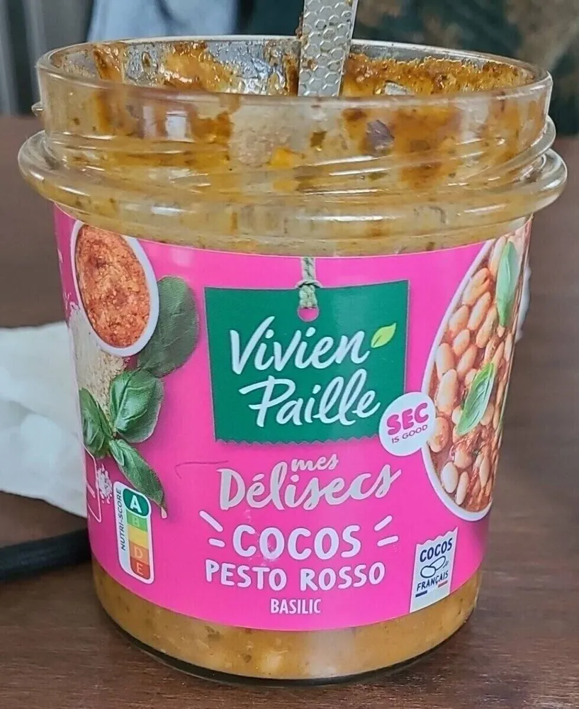 mes Délisecs COCOS PESTO ROSSO BASILIC