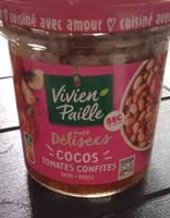Haricots Coco et tomates confites