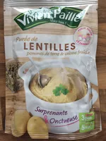 Purée de Lentilles Pommes de Terre & sa Crème Fraîche