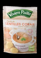 Purée de LENTILLES CORAIL pommes de terre & curry
