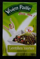 Lentilles vertes