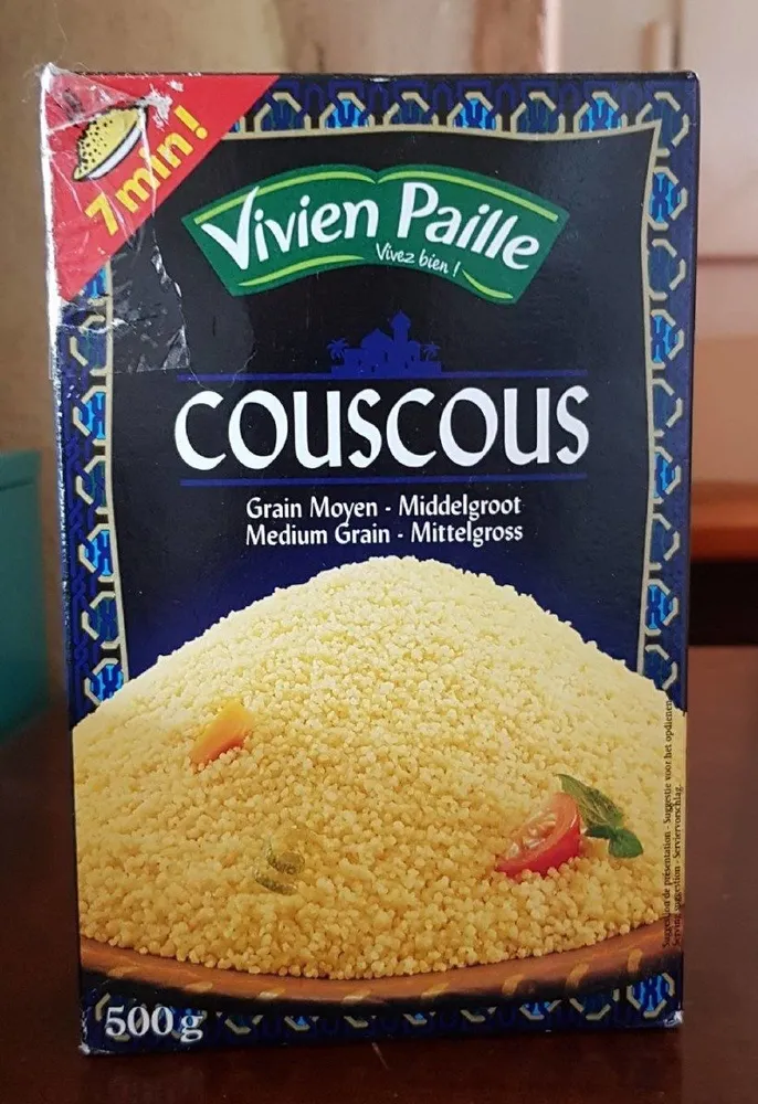 Couscous, Grain Moyen, 500 GR