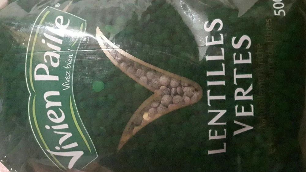 Lentilles vertes