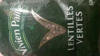 Lentilles vertes