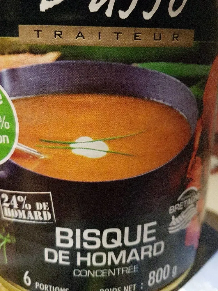 4 / 4 Bisque De Homard Basso