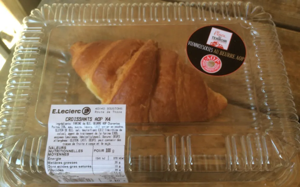 Croissant AOP x4