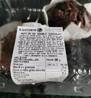 Muffin double chocolat