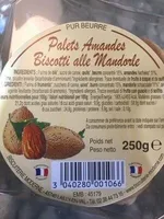 Palets Amandes