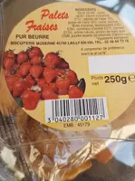 Palets fraises pur beurre