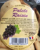 Palets raisin