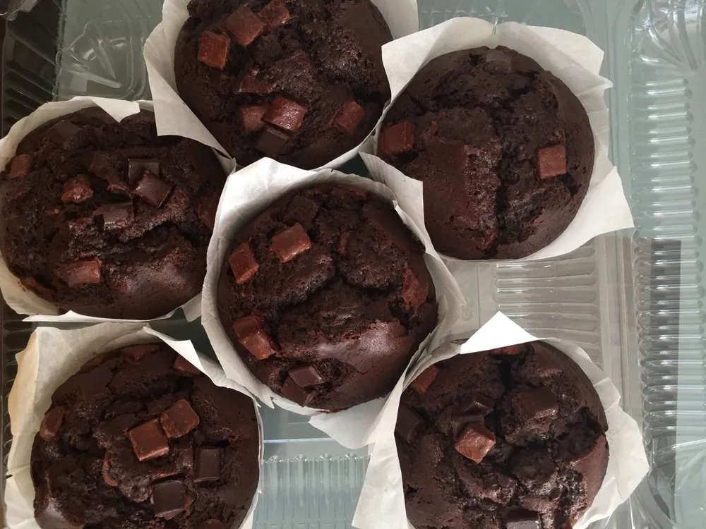 Muffin double chocolat