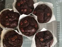 Muffin double chocolat