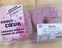 Donut cœur octobre rose