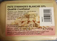 Pâte D'amandes Blanche
