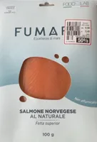Salmone norvegese al naturale