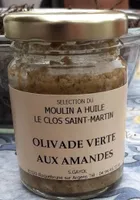 Olivade verte aux amandes