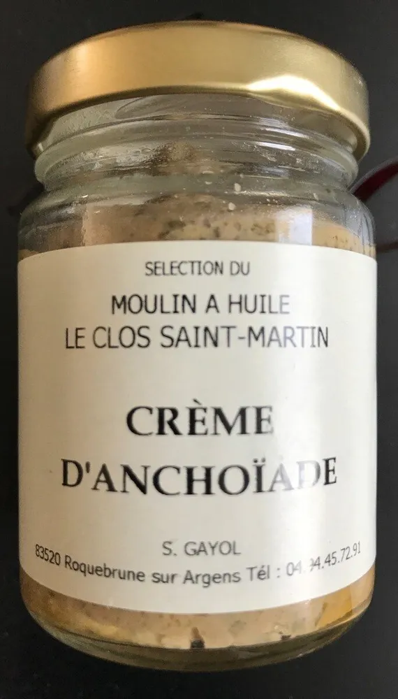 Crème d'anchoïade