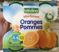 Mini Boisson Oranges Pommes