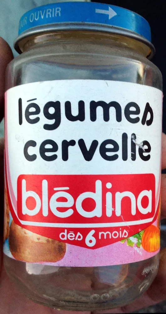 Légumes cervelle dès 6 mois