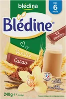 BLEDINE DOSETTES 12x20g Vanille / Cacao Dès 6 mois