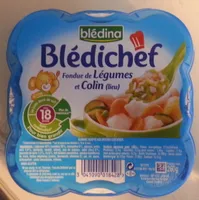 Blédichef - Fondue de légumes et Colin (lieu)